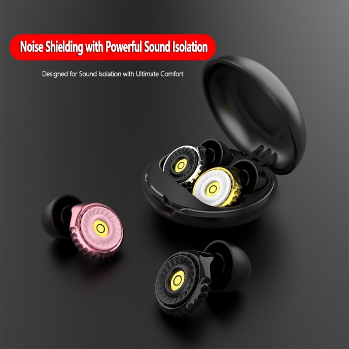 Vortex Noise-Cancelling Earplugs for Superior Sound Isolation